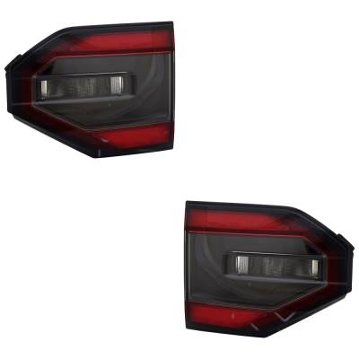 Rareelectrical - New Pair Of Tail Light Compatible With Honda Pilot Sport Sport Utility Pilot Lx Sport Utility
