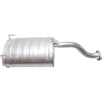 Rareelectrical - New Aluminized Steel Muffler Compatible With Honda Civic Si 4 Cyl 1.6L Civic Cx 4 Cyl 1.5L Civic Dx