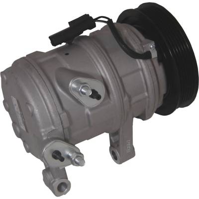 Rareelectrical - New 6-Groove Pulley A/C Compressor Compatible With Dodge Jeep Nitro Sxt 6 Cyl 3.7L Liberty 65Th