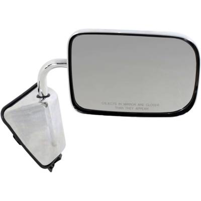 Rareelectrical - New Right Mirror Compatible With Dodge D150 W250 Ramcharger D100 D250 W100 D350 W150 W350 1988-1992