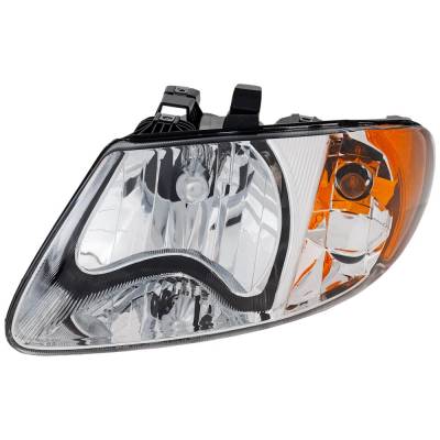 Rareelectrical - New Left Headlights Compatible With Dodge Chrysler Grand Caravan Voyager Town & Country Caravan 2.4L