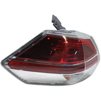 Rareelectrical - New Left Tail Lights Compatible With Nissan Rogue 2.5L 2014 2015 2016 By Part Numbers Ni2804102