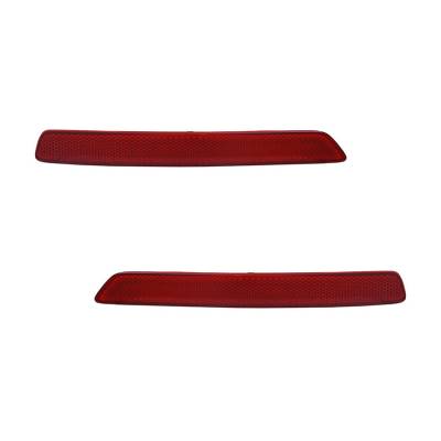 Rareelectrical - New Reflector Light Pair Compatible With Acura Tl 3.7L 2012 2013 2014 Ac2830101 33505-Tk4-A11