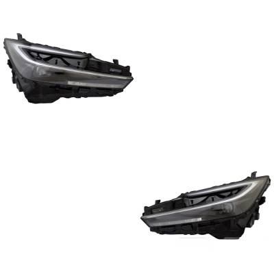 Rareelectrical - New Pair Of Headlights Compatible With Toyota Prius Le Hatchback Prius Prime Se Hatchback Prius