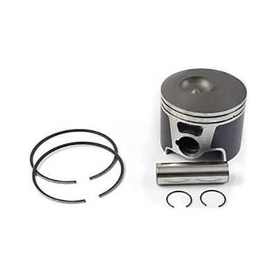 Rareelectrical - New 3.894In Piston Kit Compatible With Johnson / Evinrude 200 - 300 Hp 3.4L E-Tec 07-17 Port .040