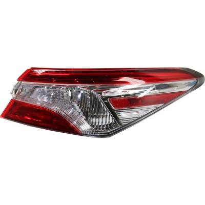 Rareelectrical - New Right Tail Lights Compatible With Toyota Camry 2.5L 2018 2019 By Part Numbers 8155133670