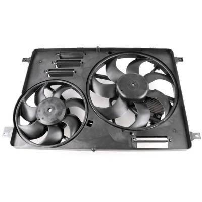 Rareelectrical - New Dual Cooling Fan Assembly Compatible With Land Rover Range Rover Evoque Hse 4 Cyl 2.0L Range