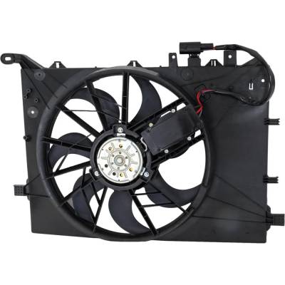 Rareelectrical - New Single Cooling Fan Assembly Compatible With Volvo S60 T5 5 Cyl 2.3L Xc70 Base 5 Cyl 2.5L Xc70