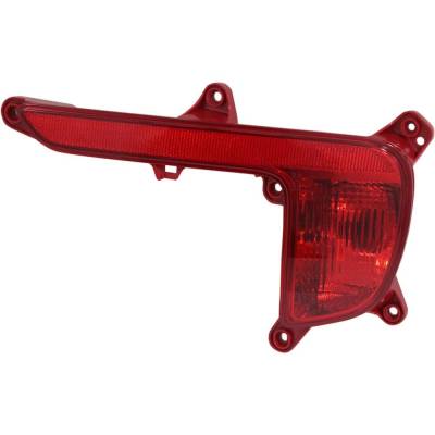 Rareelectrical - New Right Rear Bumper Reflector Compatible With Kia Rio Sx 4 Cyl 1.6L Rio Ex 4 Cyl 1.6L Rio Lx 4 Cyl