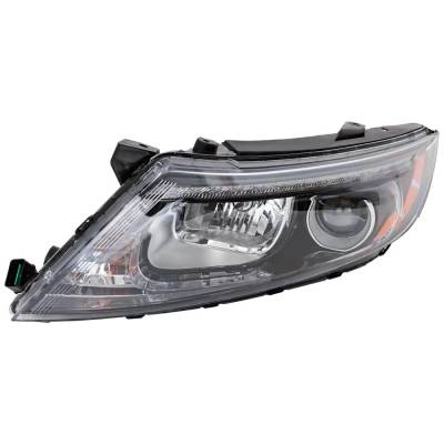 Rareelectrical - New Left Headlight Compatible With Kia Optima Ex 4 Cyl 2.4L Optima Ex Luxury 4 Cyl 2.4L Optima Sxl