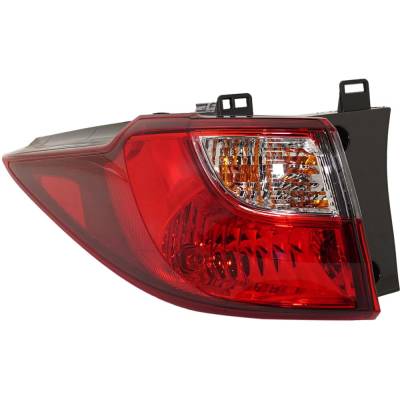 Rareelectrical - New Left Tail Lights Compatible With Mazda 5 2.5L 2012 2013 2014 2015 2016 2017 By Part Numbers