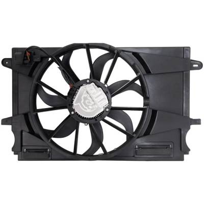 Rareelectrical - New Single Cooling Fan Assembly Compatible With Chevrolet Cruze Premier 4 Cyl 1.4L Cruze L 4 Cyl