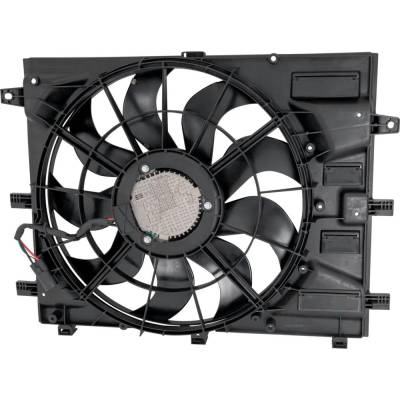 Rareelectrical - New Single Cooling Fan Assembly Compatible With Chevrolet Gmc Equinox Premier 4 Cyl 1.5L Terrain Sle