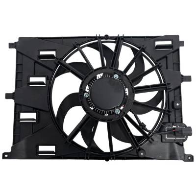 Rareelectrical - New Brushless Motor Cooling Fan Assembly Compatible With Buick Chevrolet Trailblazer Rs 3 Cyl 1.3L