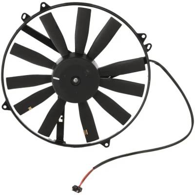 Rareelectrical - New Front Cooling Fan Assembly Compatible With Dodge Mercedes Benz Sprinter 2500 Base 5 Cyl 2.7L