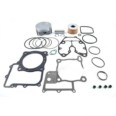 Rareelectrical - New 102Mm Bore Top End Rebuild Kit Compatible With Honda Trx 680Cc 2006-2022 Big Red 700Cc 2009-2013