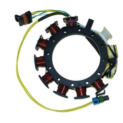 Rareelectrical - New Stator Compatible With Mariner Mercury 2 Cyl 2.562 Bore Mercosil Block 25 Hp 2 Cyl 4 Stroke 25