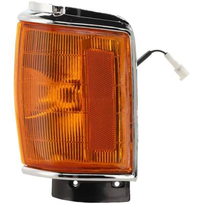 Rareelectrical - New Left Corner Light Compatible With Toyota Pickup Base 4 Cyl 2.4L Pickup Sr5 6 Cyl 3.0L 4Runner