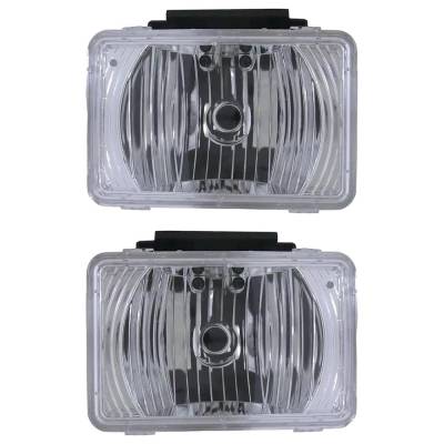 Rareelectrical - New Pair Of Daytime Running Lights Compatible With Chevrolet Gmc Colorado Canyon 2004 2005 2006 2007