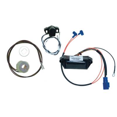 Rareelectrical - New Power Pack Kit Compatible With Johnson/Evinrude 2 Cyl 2.188 Bore Cross Flow 9.9 Hp 2 Cyl 2.188