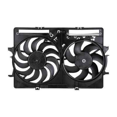 Rareelectrical - New Dual Fan Cooling Fan Assembly Compatible With Audi A4 Quattro Technik 4 Cyl 2.0L A4 Quattro