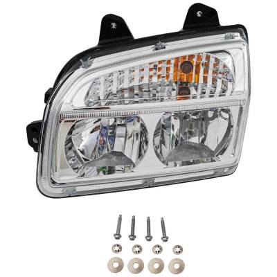 Rareelectrical - New Right Headlight Compatible With Kenworth T680 Base 6 Cyl 12.9L T680 Base 6 Cyl 14.9L T680 Base 6