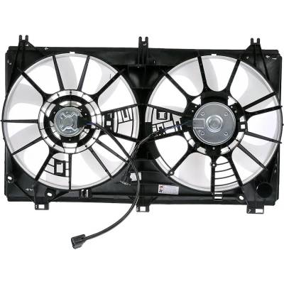 Rareelectrical - New Dual Cooling Fan Assembly Compatible With Lexus Is250 Base 6 Cyl 2.5L Is250 F Sport 6 Cyl 2.5L