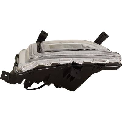 Rareelectrical - New Right Fog Light Assembly, Daytime Running Lights Compatible With Hyundai Tucson 2019 2020 2021