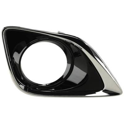 Rareelectrical - New Chrome Fog Light Trim Compatible With Toyota Venza Le 4 Cyl 2.7L Venza Limited 6 Cyl 3.5L Venza