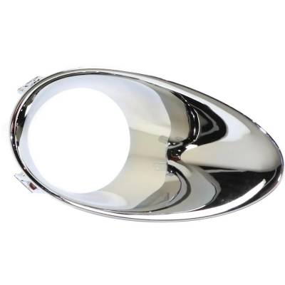 Rareelectrical - New Chrome Fog Light Trim Compatible With Infiniti Ex35 Base Qx50 Journey Qx50 Base Ex37 Base Ex37