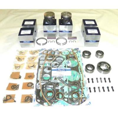 Rareelectrical - New Standard Top Guided Powerhead Rebuild Kit Compatible With Mercury 6 Cyl 3.125 Bore 2L 150Hp