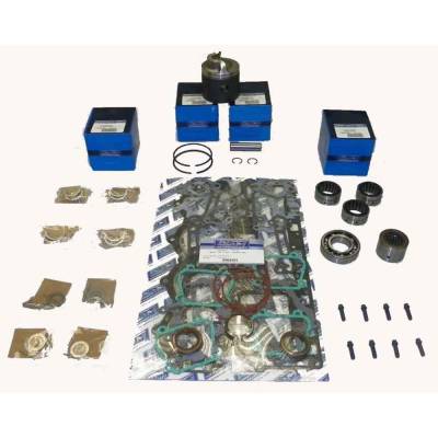 Rareelectrical - New .030 Over 3.405" Powerhead Rebuild Kit Compatible With Chrysler / Force 4 Cyl 3.375 Bore Top Gd.