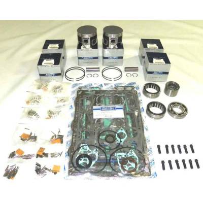 Rareelectrical - New Powerhead Rebuild Kit Compatible With Yamaha 6 Cyl 3.544 Bore 175-200Hp 1984-1992 6 Cyl 3.544