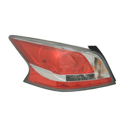 Rareelectrical - New Left Tail Light Compatible With Nissan Altima Advance S Sl Base 2014 2015 By Part Numbers