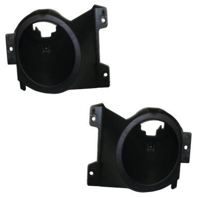 Rareelectrical - New Front Left And Front Right Fog Light Bracket Compatible With Ford F-150 Fx4 8 Cyl 5.4L F-150 Xl