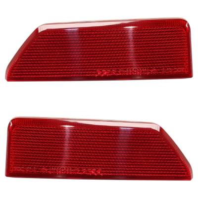 Rareelectrical - New Rear Left And Rear Right Bumper Reflector Compatible With Gmc Terrain Slt 6 Cyl 3.6L Terrain Sle