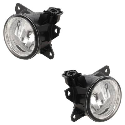 Rareelectrical - New Front Left And Front Right Fog Light Compatible With Honda Fit Sport 4 Cyl 1.5L Civic Touring 4