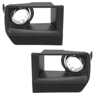 Rareelectrical - Front Left And Front Right Fog Light Trim Compatible With Cadillac Cts V 2009-2015 By Gm1038121