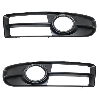 Rareelectrical - New Front Left And Front Right Fog Light Trim Compatible With Audi A4 Cabriolet 4 Cyl 2.0L A4