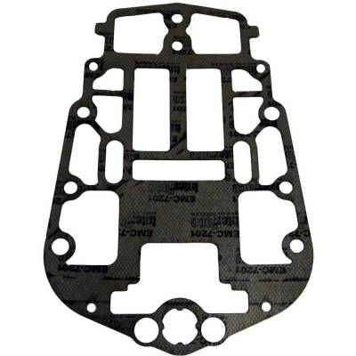 Rareelectrical - New Base Gasket Compatible With Johnson/Evinrude 4 Cyl 3.600 Bore E-Tec 115Hp 2007-2015 4 Cyl 3.600