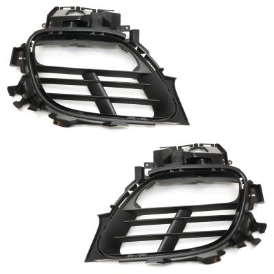 Rareelectrical - Front Left And Front Right Fog Light Trim Compatible With Porsche Panamera Gts 2013 Po1038103