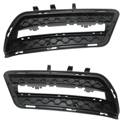 Rareelectrical - Front Left And Front Right Fog Light Trim Compatible With Mercedes Benz E400 Hybrid 2013 By