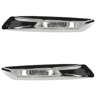 Rareelectrical - New Front Left And Front Right Side Marker Compatible With Bmw 550I Xdrive Base 550I Base 2011-2016