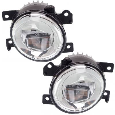 Rareelectrical - New Pair Of Fog Lights Compatible With Nissan Maxima Murano Platinum Reserve Sr Midnight Edition Sl
