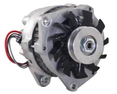 Rareelectrical - New 110A High Amo Replacement Alternator Compatible With Mg Midget 1.3 1.5L Mgb 1.8L 23716 23717