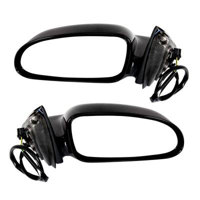 Rareelectrical - New Door Mirrors Pair Fits Pontiac Bonneville Ssei 3.8L 00-03 Gm1320292 25736282