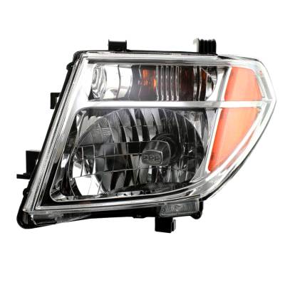 Rareelectrical - New Left Halogen Headlight Compatible With Nissan Frontier Xe Extended Cab Pickup 2005-2008 By Part