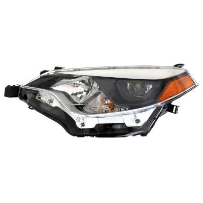 Rareelectrical - New Drivers Led Headlight Compatible With Toyota Corolla Le Eco Sedan 2014-2016 By Part Number
