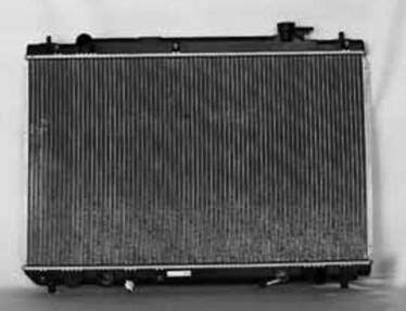 Rareelectrical - New Radiator Assembly Compatible With Toyota 01-07 Highlander 2.4L L4 2362Cc 16410-Yzzak Cu2452 2794