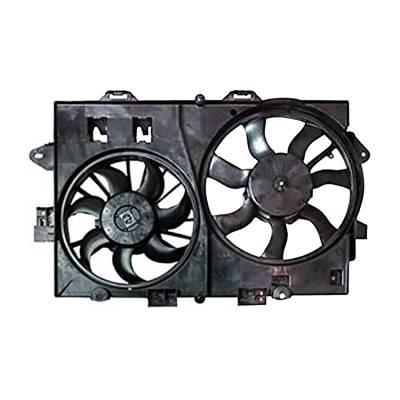 Rareelectrical - New Engine Cooling Fan Compatible With Chevrolet Equinox 2008 By Part Number 19129813 19129814